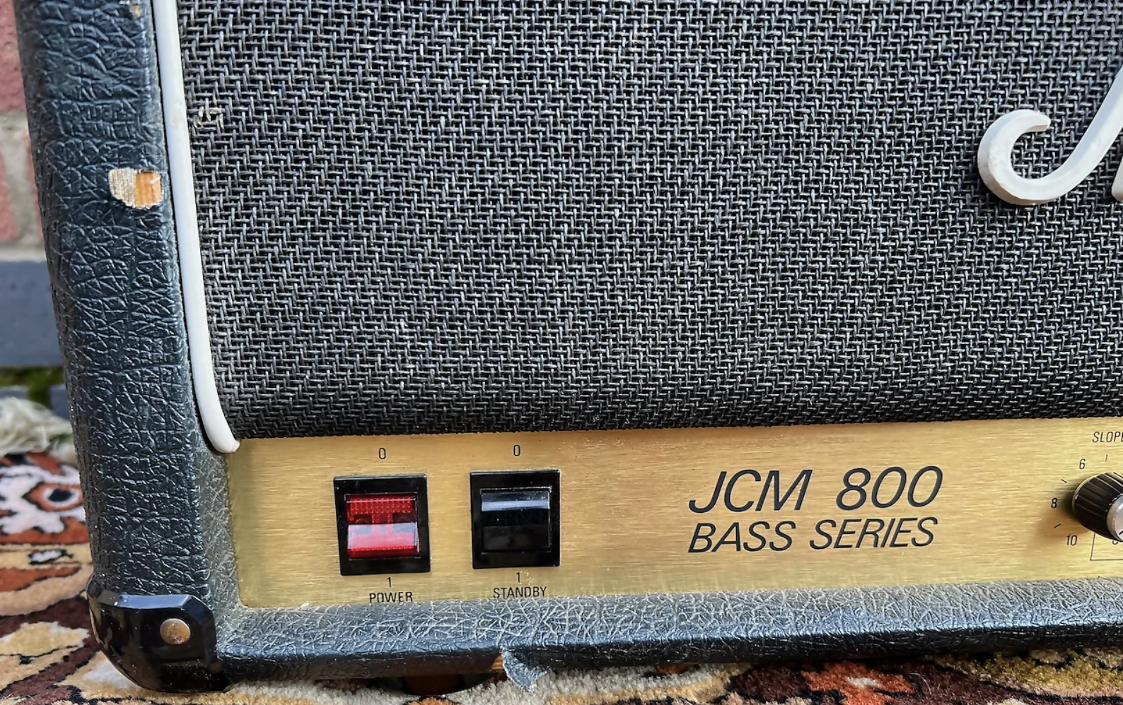Vintage 1990 Marshall JCM800 Super Bass Series MKII 100w 1992 Amplifier Head