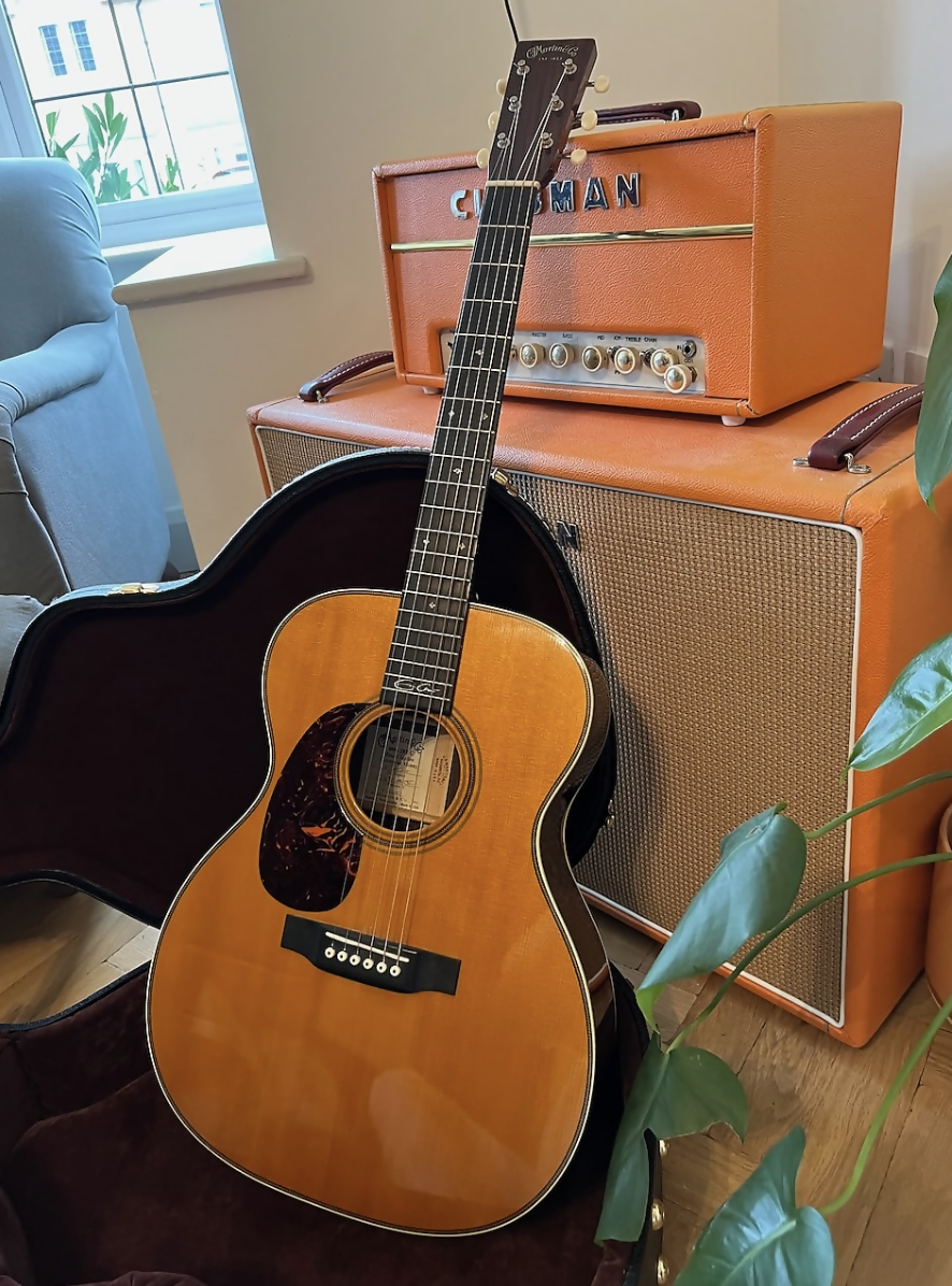 2015 Martin 000-28EC Eric Clapton Left Handed Acoustic Guitar w/ OHSC & Pickup