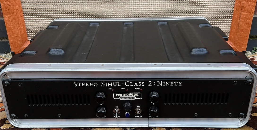 Mesa Boogie Stereo Simul-Class 2 : Ninety 290 Power Amplifier w/ Flight Case