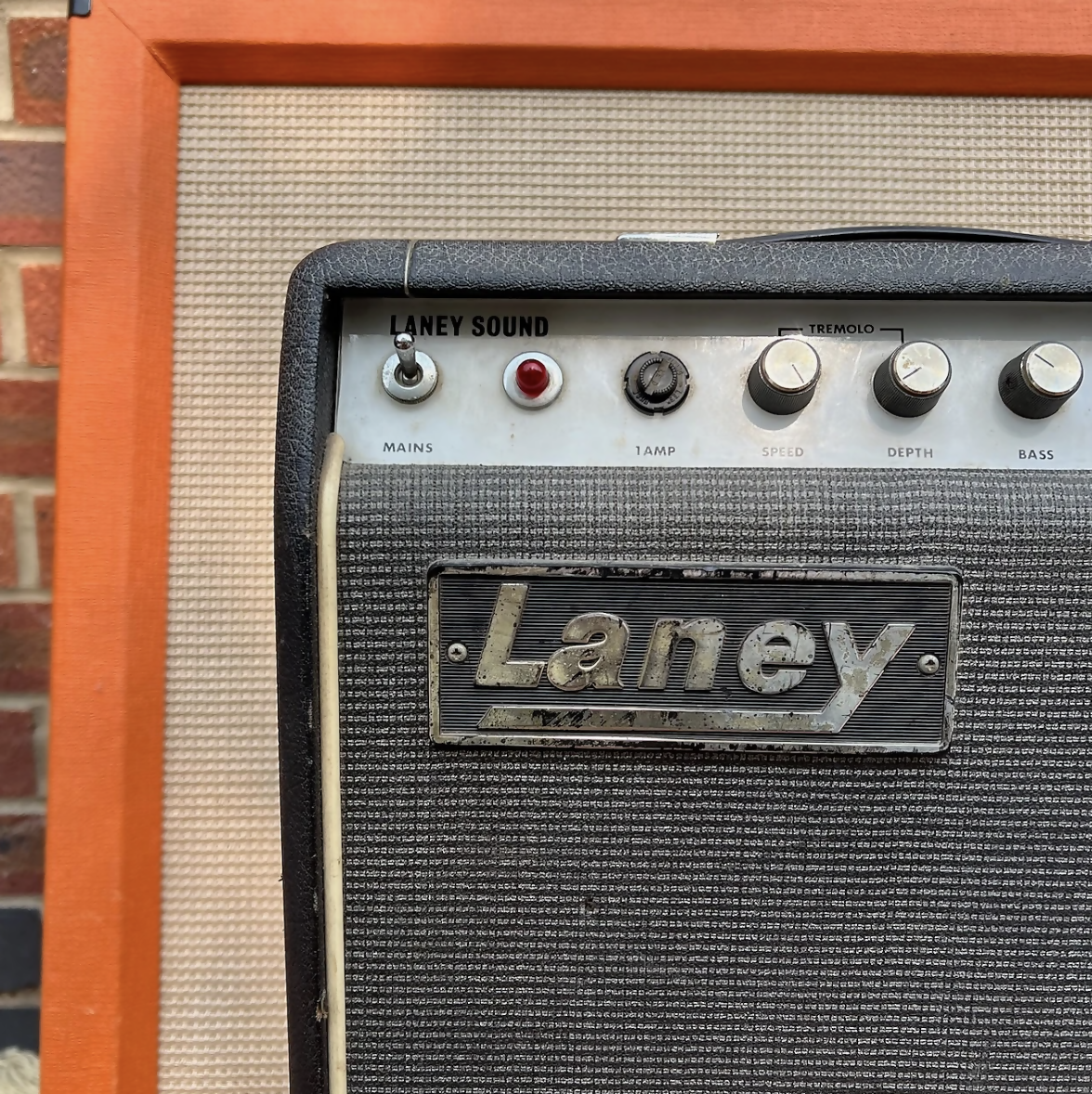 Vintage 1969 1970 Laney Sound Supergroup 1x12 LC16 Tremolo Amplifier Combo *Rare*
