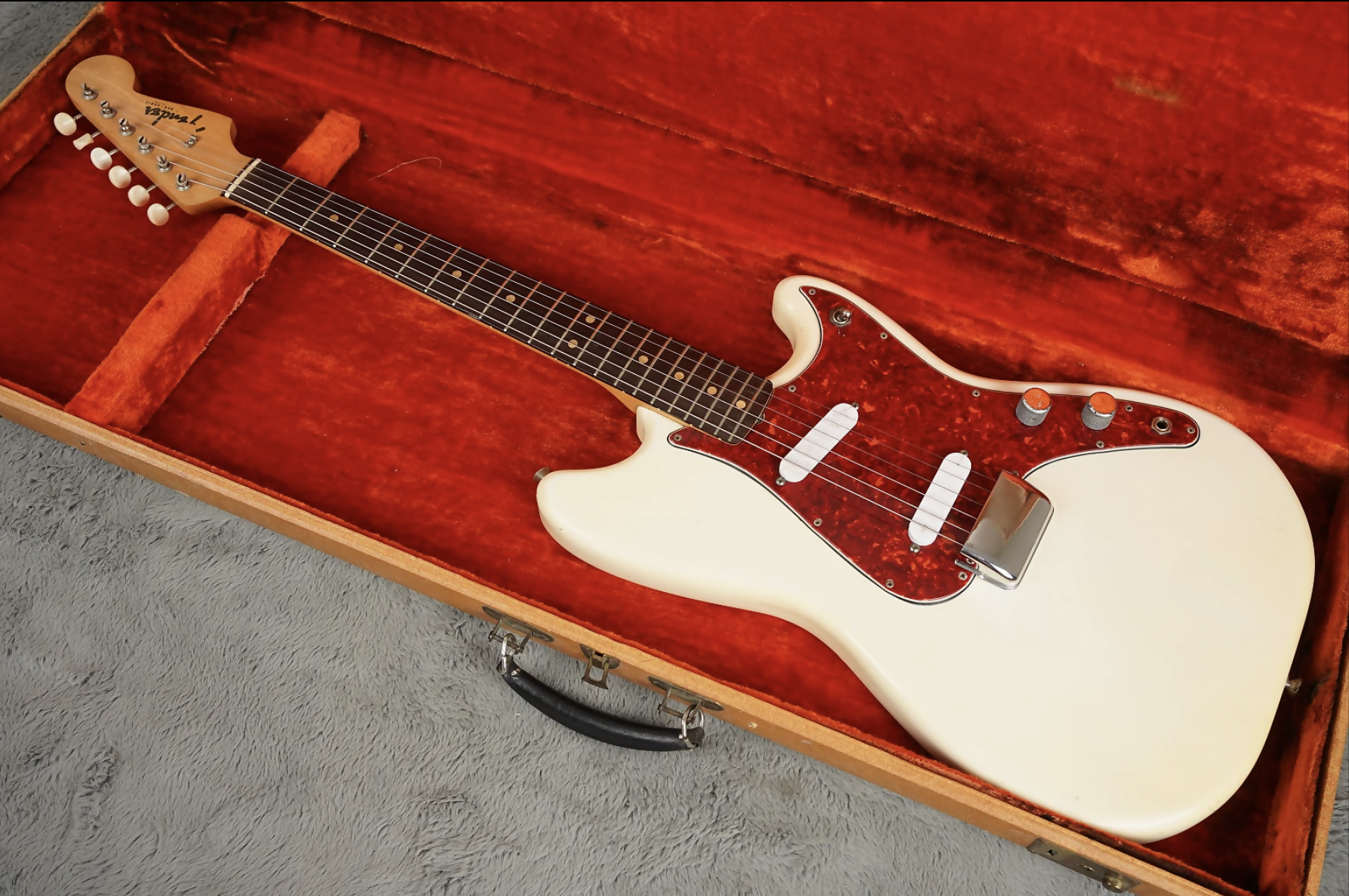 1963 Fender Duo Sonic - Olympic White + OHSC